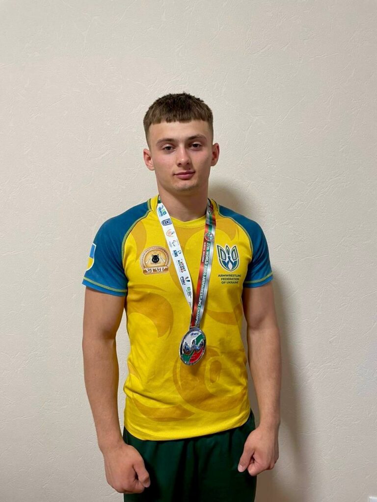 Рівненщина має першу медаль на Чемпіонаті світу з армреслінгу
