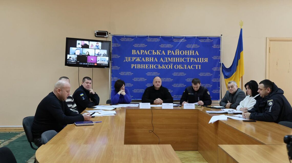 у Вараському районі відбулися командно-штабні навчання