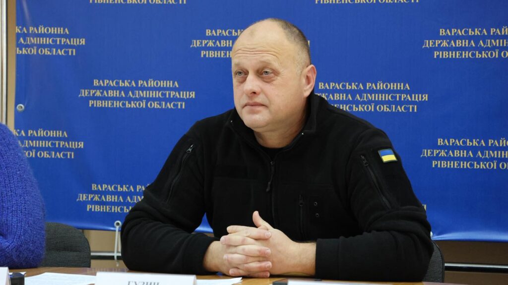 Навчання пройшли під головуванням в.о. начальника Вараської районної військової адміністрації Олександра Гузича.