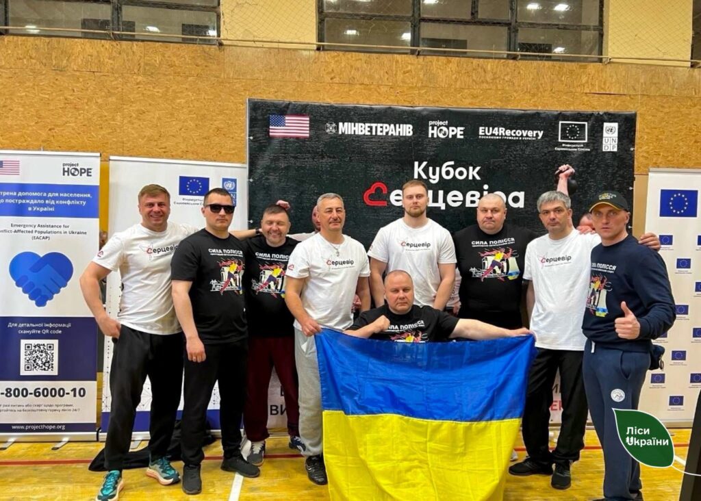 Воїн-лісівник став призером після поранення 