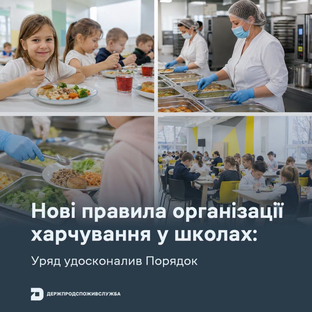 Нові правила організації харчування у закладах освіти: Уряд удосконалив Порядок