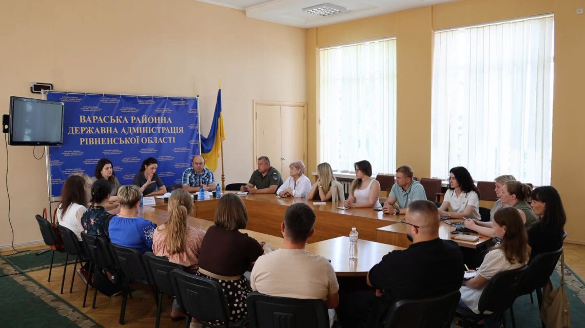 Зустріч з фахівцями супроводу ветеранів у Вараському районі