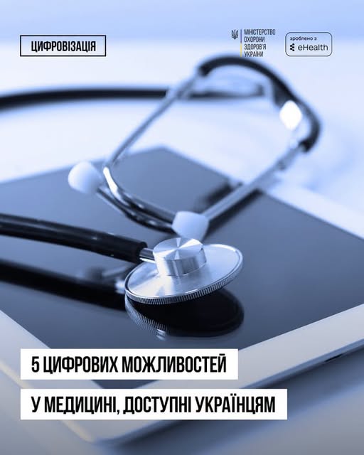 5 цифрових можливостей у медицині, якими українці можуть користуватися вже сьогодні
